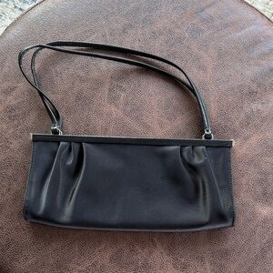 Banana Republic satin evening bag